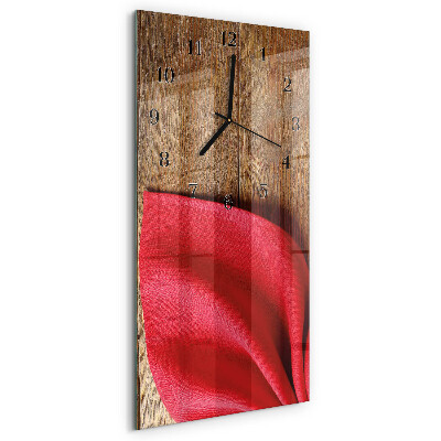 Horloge murale verticale Serviette de table