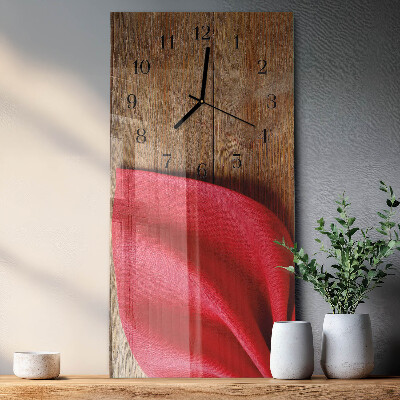 Horloge murale verticale Serviette de table