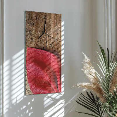 Horloge murale verticale Serviette de table