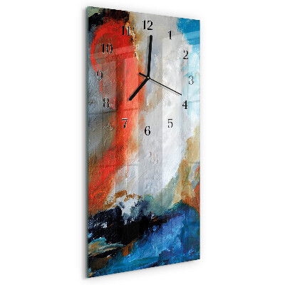 Horloge murale verticale Chaos