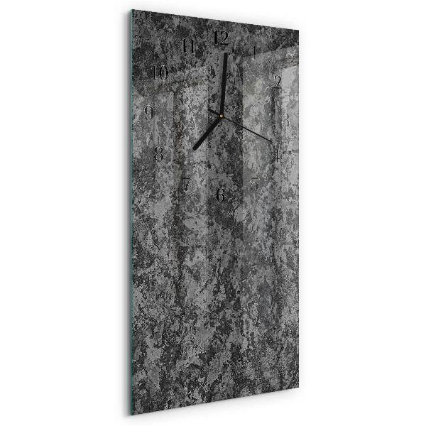 Horloge murale verticale Graphite