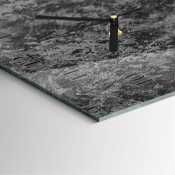 Horloge murale verticale Graphite
