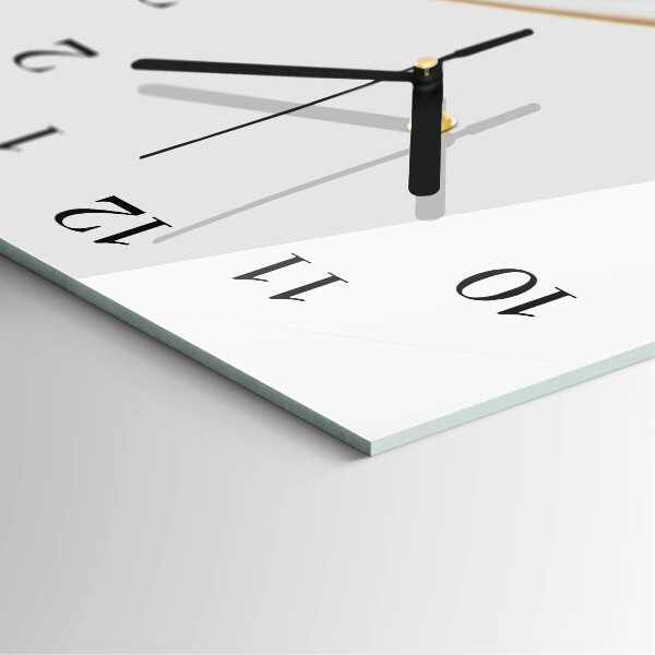 Horloge murale verticale Abstraction