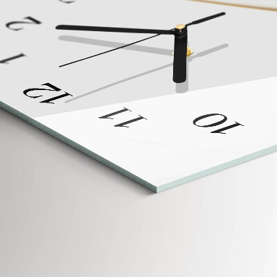 Horloge murale verticale Abstraction