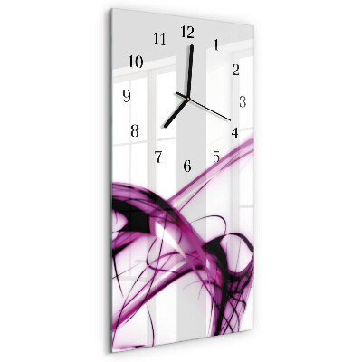 Horloge murale verticale Abstraction