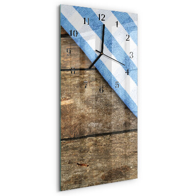 Horloge murale verticale Nappe