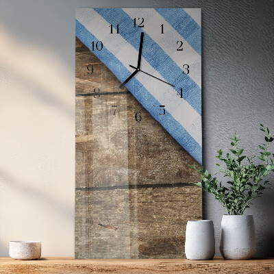Horloge murale verticale Nappe