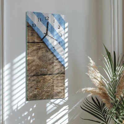 Horloge murale verticale Nappe