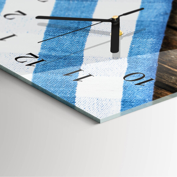Horloge murale verticale Nappe