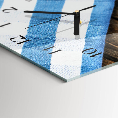 Horloge murale verticale Nappe