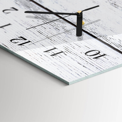 Horloge murale verticale Table en tissu