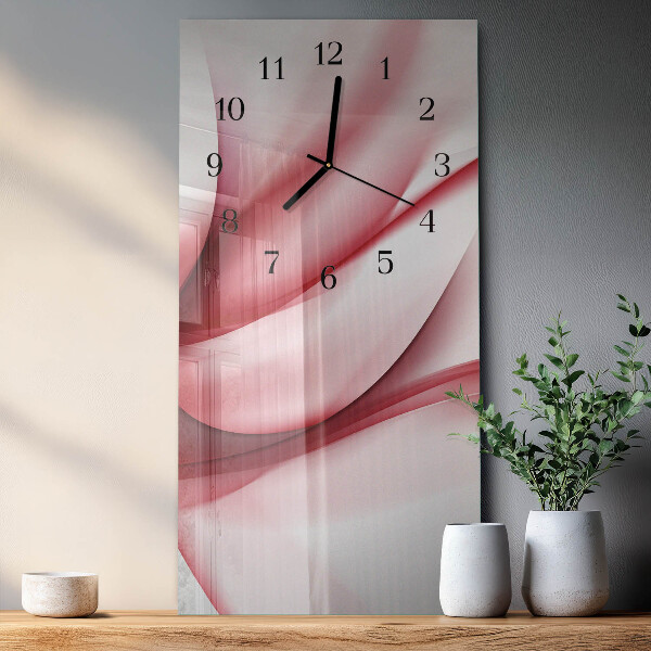 Horloge murale verticale Abstraction