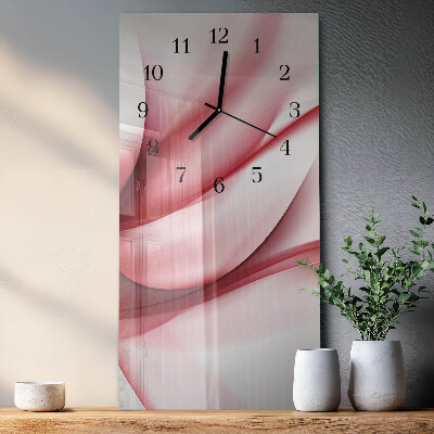 Horloge murale verticale Abstraction