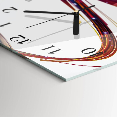 Horloge murale verticale Spirale