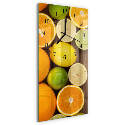 Horloge murale verticale Fruit