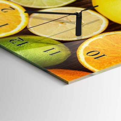 Horloge murale verticale Fruit