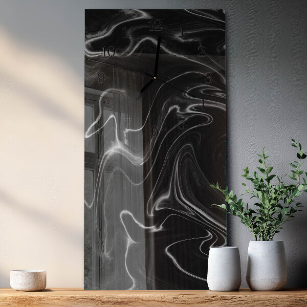 Horloge murale verticale Vague