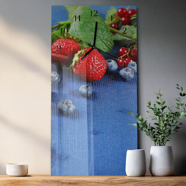 Horloge murale verticale Baie