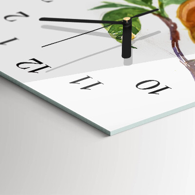 Horloge murale verticale Fruit