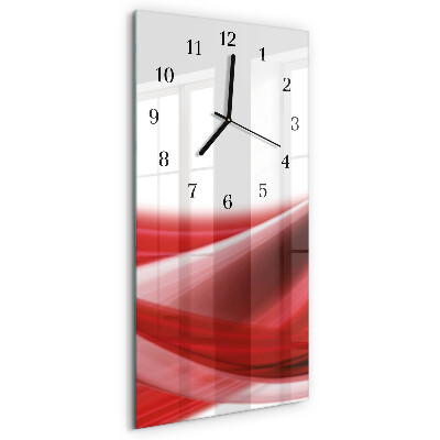 Horloge murale verticale Abstraction