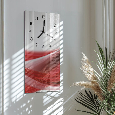Horloge murale verticale Abstraction