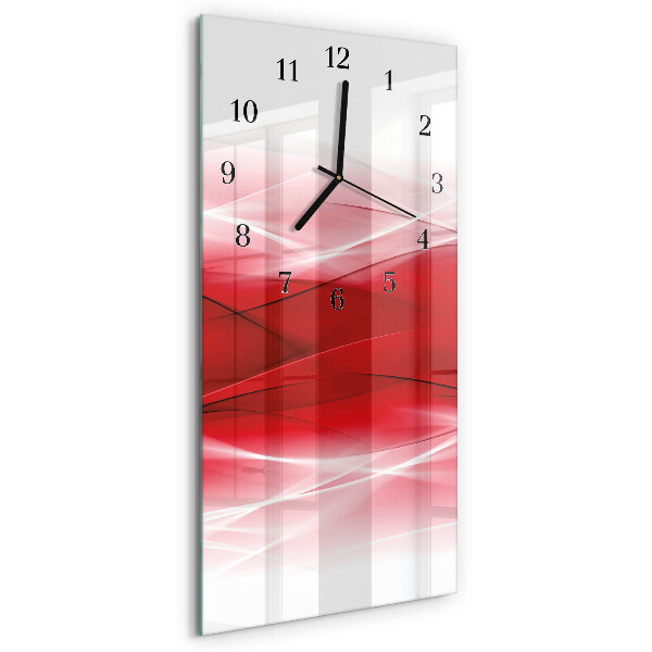 Horloge murale verticale Abstraction