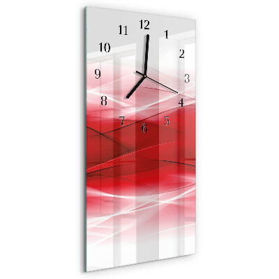 Horloge murale verticale Abstraction