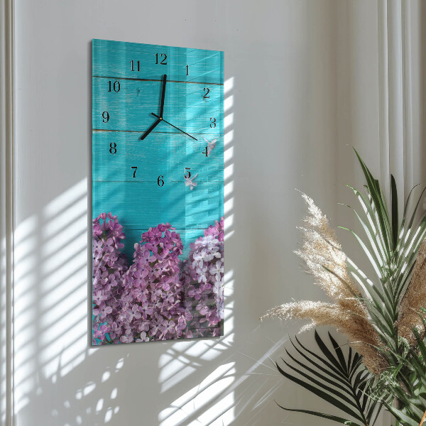 Horloge murale verticale Arbre