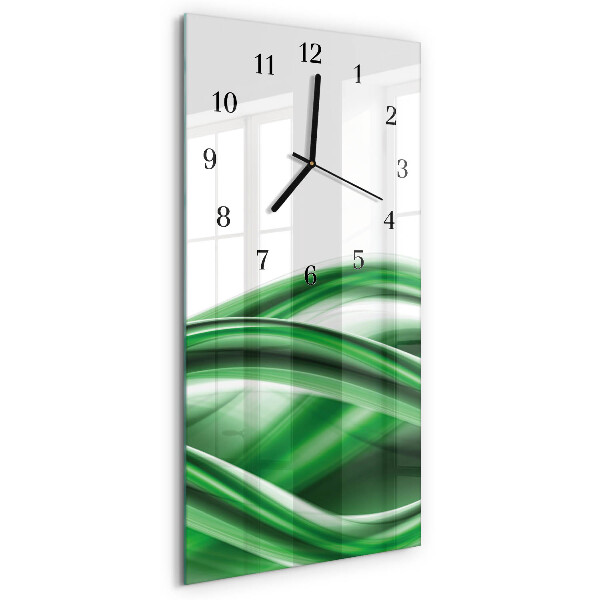 Horloge murale verticale Abstraction