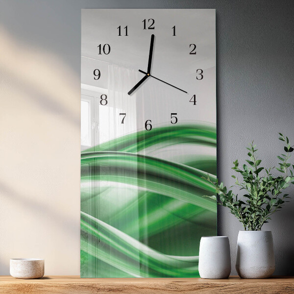Horloge murale verticale Abstraction