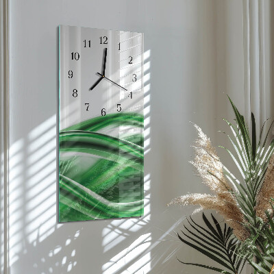 Horloge murale verticale Abstraction