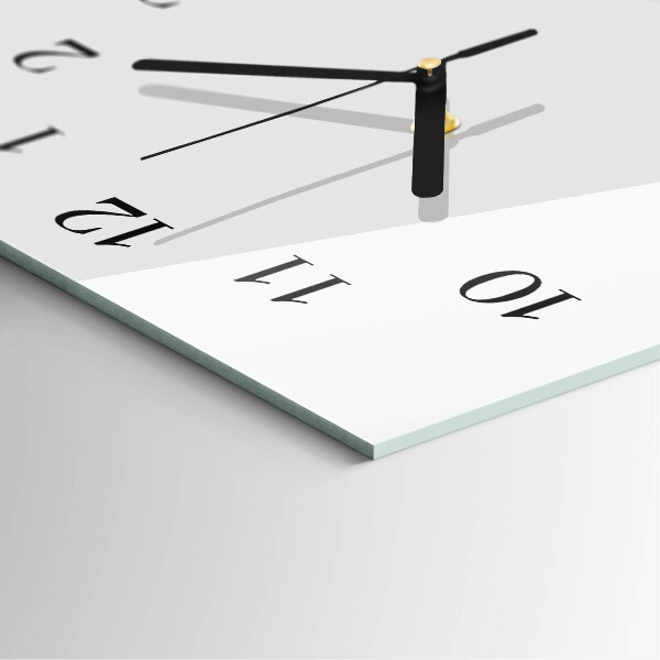 Horloge murale verticale Abstraction