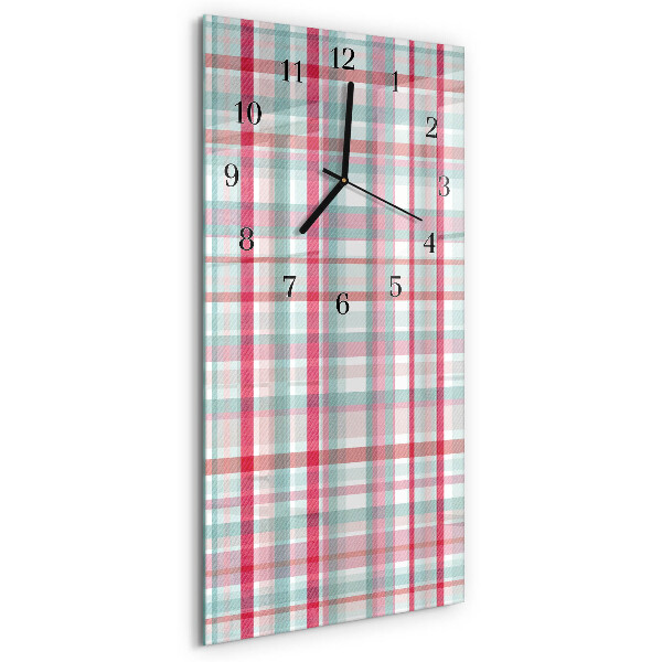 Horloge murale verticale Filet
