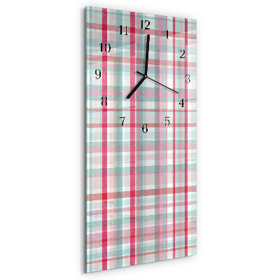 Horloge murale verticale Filet