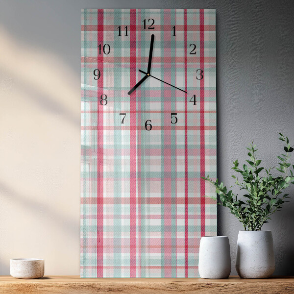 Horloge murale verticale Filet