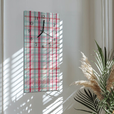 Horloge murale verticale Filet