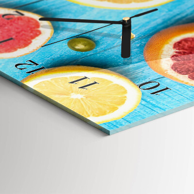 Horloge murale verticale Fruit