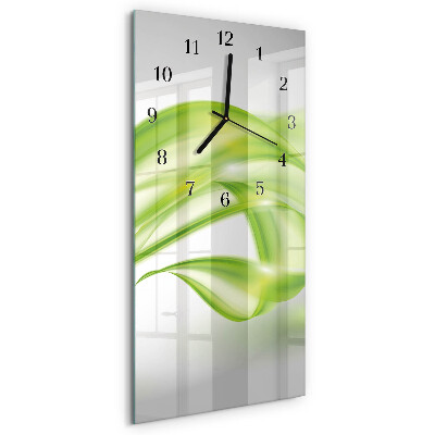 Horloge murale verticale Lignes abstraites