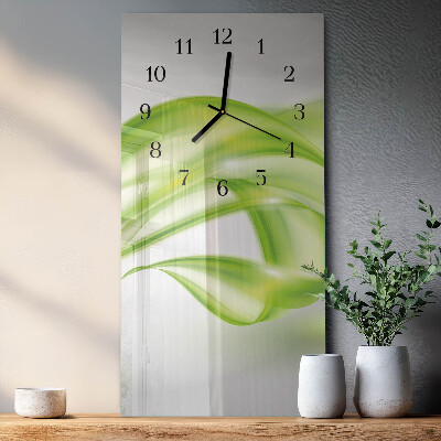 Horloge murale verticale Lignes abstraites