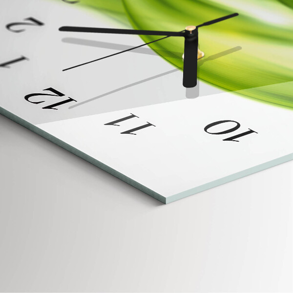 Horloge murale verticale Lignes abstraites