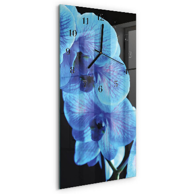 Horloge murale verticale Fleur