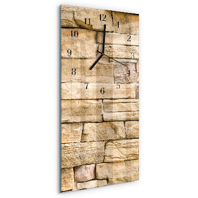 Horloge murale verticale Mur