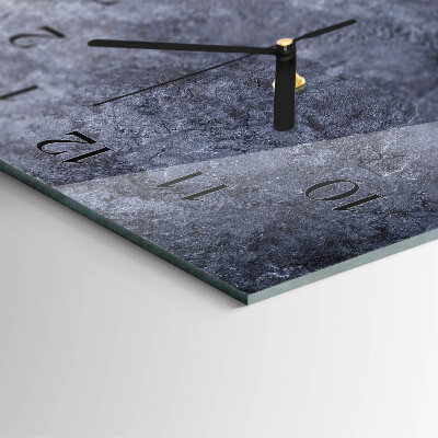 Horloge murale verticale Table en marbre
