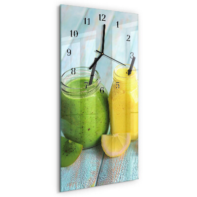 Horloge murale verticale Cocktails