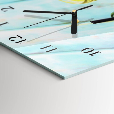 Horloge murale verticale Cocktails