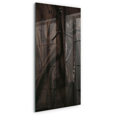 Horloge murale verticale Velours