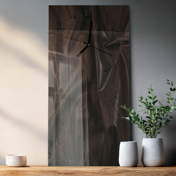 Horloge murale verticale Velours
