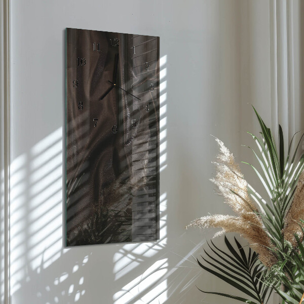 Horloge murale verticale Velours