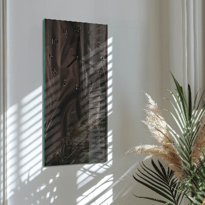 Horloge murale verticale Velours
