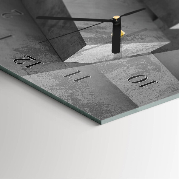 Horloge murale verticale Marbre